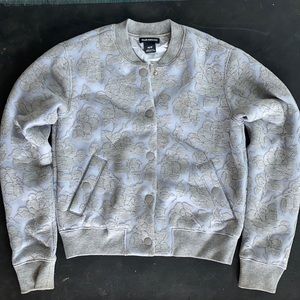 Bomber style sweatshirt